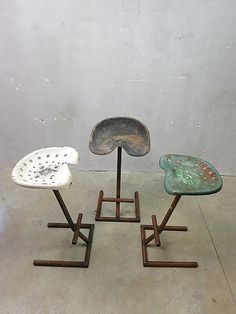 85 Best Sillas Con Recicaje Images On Pinterest Benches Bar Stool Awesome Tractor Barkruk Vintage Design Seat Bar Stool Stools By Http
