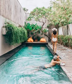 Weekends in Bali 💦 I often (by often I meant like twice in a day) get asked if my pictures posted here are throwbacks... like yes guys I… Outdoor Pool, Pool Houses