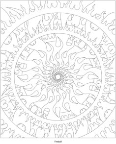Creative Haven Geoscapes Coloring Book Dover Publications