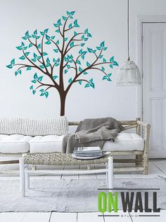 Pop Decors Wall Decals For Nursery Room Gone With The Baby Nursery Tree Wall Decal Sticker By Onwallstudio 76 00