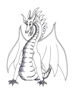 Free Printable Dragon Coloring Pages For Kids