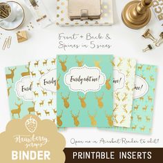 christmas binder covers