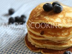 Recette De Pancakes Aux Myrtilles La Recette Facile Recept