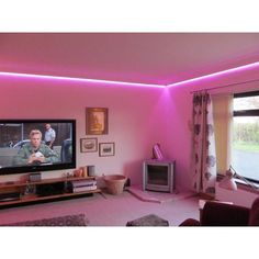 led wall wash install colour changing rgb leds into coving around
