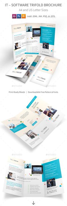 Software Business Bifold Halffold Brochure Brochures, Brochure - software brochure Software Business Bifold Halffold Brochure Brochures, Brochure - software brochure