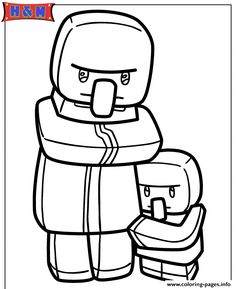 Pin on Minecraft Coloring Pages