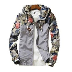 M-4XL Mens BOMBER Windbreaker JACKET Tech Lightweight Waterproof Hip Hop Casual