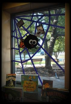 one of the actual halloween book displays before it got loaded with even more items - Halloween Display Ideas one of the actual halloween book displays before it got loaded with even more items - Halloween Display Ideas