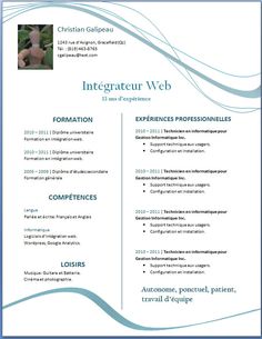 50 Exemples De Cv Curriculum Vitae Gratuits Tlcharger Cv Template Menuword. free elegant resume template for word with gold details. good resume templates word. chronological resume traditional design. word resume templates template subtle gold free. modern resume template