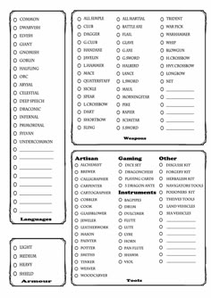 It's just an image of Universal D&d Printouts It is a graphic of Universal D&d Printouts