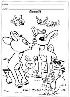 78 Rudolph The Red Nosed Reindeer Printable Coloring Pages For Kids Find On Book Thousands Of
