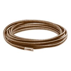 GOLD ~ Parallel Wire ~ Rayon Covered ~ Antique Style Cloth Lamp Cord ~ 25 Feet