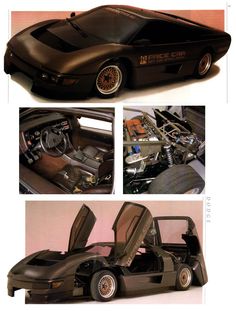 The Wraith Movie 1986 Dodge M4s Turbo Interceptor Dodge Interceptor Concept Car Featured In The Movie Wraith With Charlie Sheen