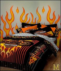 Harley Davidson Queen Size Bedding Harley Davidson Queen Size Bedding