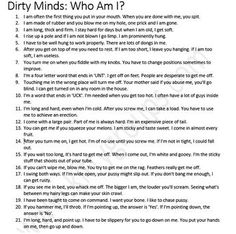 Dirty Riddles Whatttttt Hahah S Just Wanna Have Fun Dirty Minds Who Am I Kitty Party Written In English