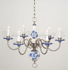 136 Best Delft Images On Pinterest Blue And White Nails Beautiful Delft Chandelier I Just Found One Of These At A Yard