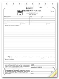 hvac proposal template