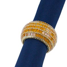 Handicraft Classical Beaded Napkin Rings Set of 4 Hand Made by Skilled artisans A Joyful complement to Your Dinner Table and their accessories 2 Inch Charcoal Beaded Napkin Holders Handicraft Classical Beaded Napkin Rings Set of 4 Hand Made by Skilled artisans A Joyful complement to Your Dinner Table and their accessories 2 Inch Charcoal Beaded Napkin Holders