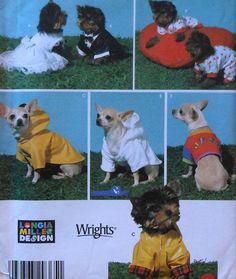Patrón de costura simplicidad Mascotas fácil 1239 abrigos perro simplicidad - 1239-A