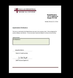 orthopedic doctor s note appointment in 2019 fake medstar doctors note