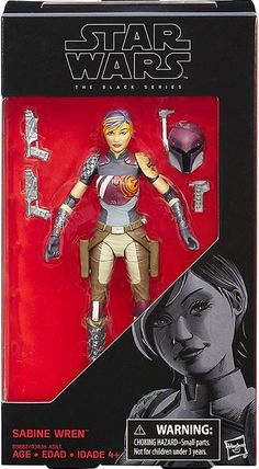 STORMTROOPER ACTION FIGURE 10 CM CON ACCESSORI STAR WARS REBELS SABINE WREN