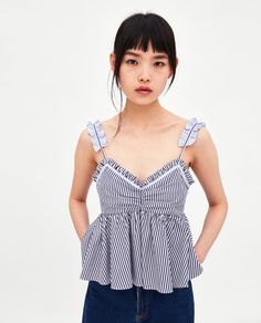 20+ mejores imágenes de Zara | zara, monos de vestir, online Zara Blusa verde mint print perros semi transparente