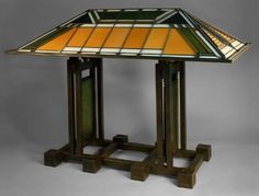 13 Best Frank Lloyd Wright Gl Art Greene Lamps Images Frank Lloyd Wright Lamp