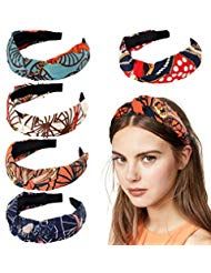 Damen Breites Haarband Yoga Haarreif Knoten Stirnband Haarreifen Haarschmuck