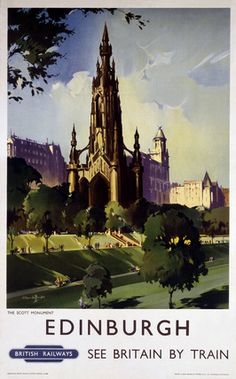 175 Vintage Railway Art Poster Herefordshire