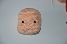 Waldorf Inspirado bebé con la boca abierta