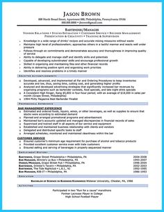 Best Bartender Resume Simple The Art Of Writing A Great Resume Summary Statement Resumeme . Best Bartender Resume Mesmerizing The Art Of Writing A Great Resume Summary Statement Resumeme .