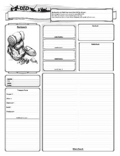 5 fun alternative character sheets for 5th edition dungeons and