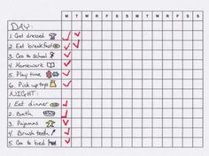 free routine charts