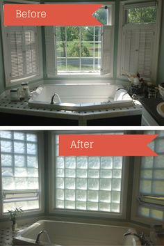 158 Best Gl Block Windows Images On Pinterest In 2018 How To Tame The Countryside With A Clic Fibergl Door And Gl Block Windows