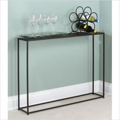 Narrow Hall Tables leick regatta blue coastal narrow hall stand/sofa table w/shelf Narrow Hall Tables leick regatta blue coastal narrow hall stand/sofa table w/shelf