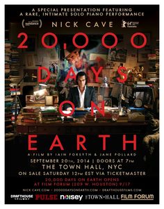 20 000 jours sur Terre