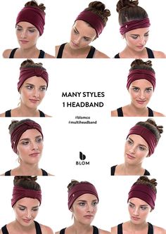 HighlifeS Original Multi-Style Headband Perfect for Yoga or Fashion Workout or Travel HighlifeS Original Multi-Style Headband Perfect for Yoga or Fashion Workout or Travel