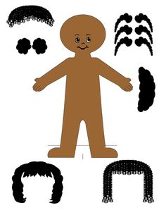 african american paper doll template paper doll disign help your talent needed page