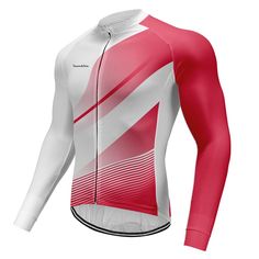 Men/'s Pro Cycling Jersey Long Sleeve Jacket Mountain Road MTB Bike Shirt Maillot