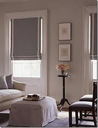 17 Best Grey Bedroom Images Dormitorio Gris Cortinas Persianas Love Those Windows Molding Gray Roller Roman Blinds Wall