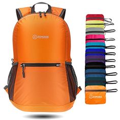 Sac de Randonn/ée pour Homme Femme Sports et Plein air ZOMAKE Sac /à Dos Petit Sac /à Dos Pliable L/éger