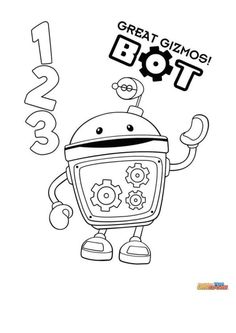 coloring page team umizoomi team umizoomi kiddie parties