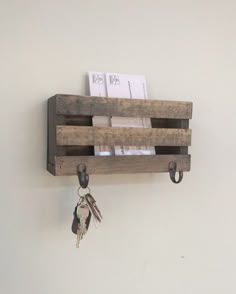 53 Best Homemade Home Decor Images On Pinterest Diy Decoration Awesome Mailbox Mail Organizer Key Hooks Rustic Letters