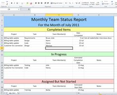 project update template ppt