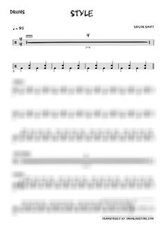 taylor swift style sheet music maroon five moves like jagger drum sheet music drumlab taylor swift style sheet music maroon five moves like jagger drum sheet music drumlab