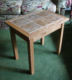 Mission Style End Tables Custom Made Tile Top Mission Style End Tables Custom Made Tile Top Table Art I Heart Pinterest Furniture Living Room Arrangements And