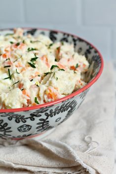 Dominican Potato Salad - Ensalada Rusa