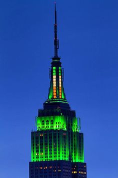 Empire State Building Shines Halloween Empire State Building Shines Halloween