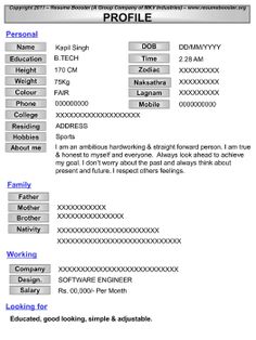 26 best biodata for marriage samples images bio data for marriage