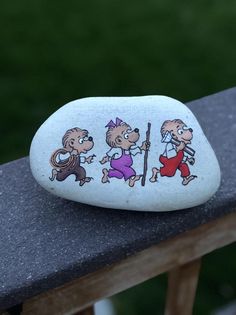 Painted Rock Lady Bug Beetle Scarab Stone Collectable Garden Insect Art Paperweight Home Decor Cute Funny Silly Laughing Bug
